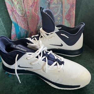 Nike Paul George 17 Sneakers Big Tall Blue White